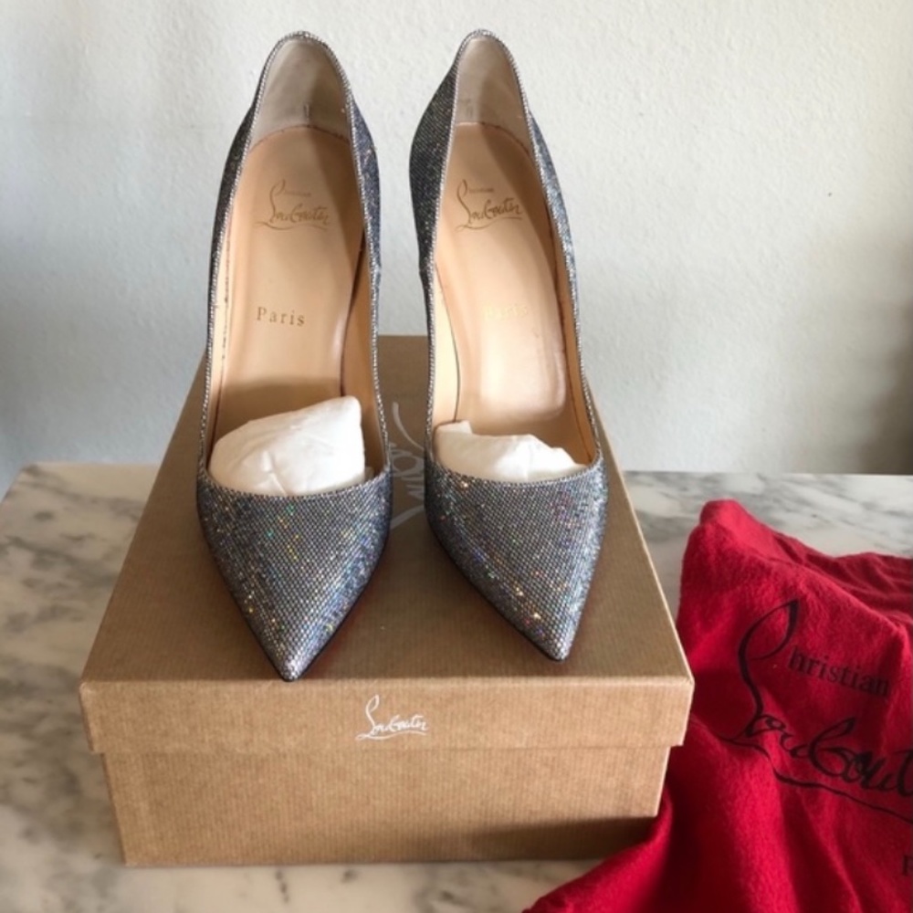 Christian Louboutin So Kate Glitter Disco 120mm